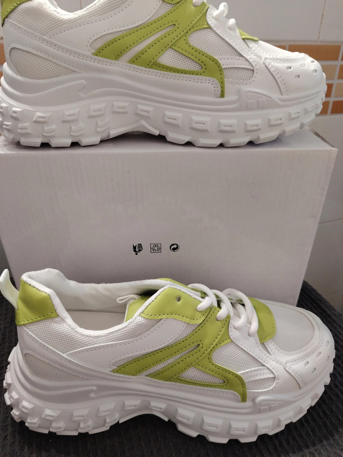 Zapatillas Marquiiz blancas y verdes Talla 38 – Marquiiz – taille 38 5