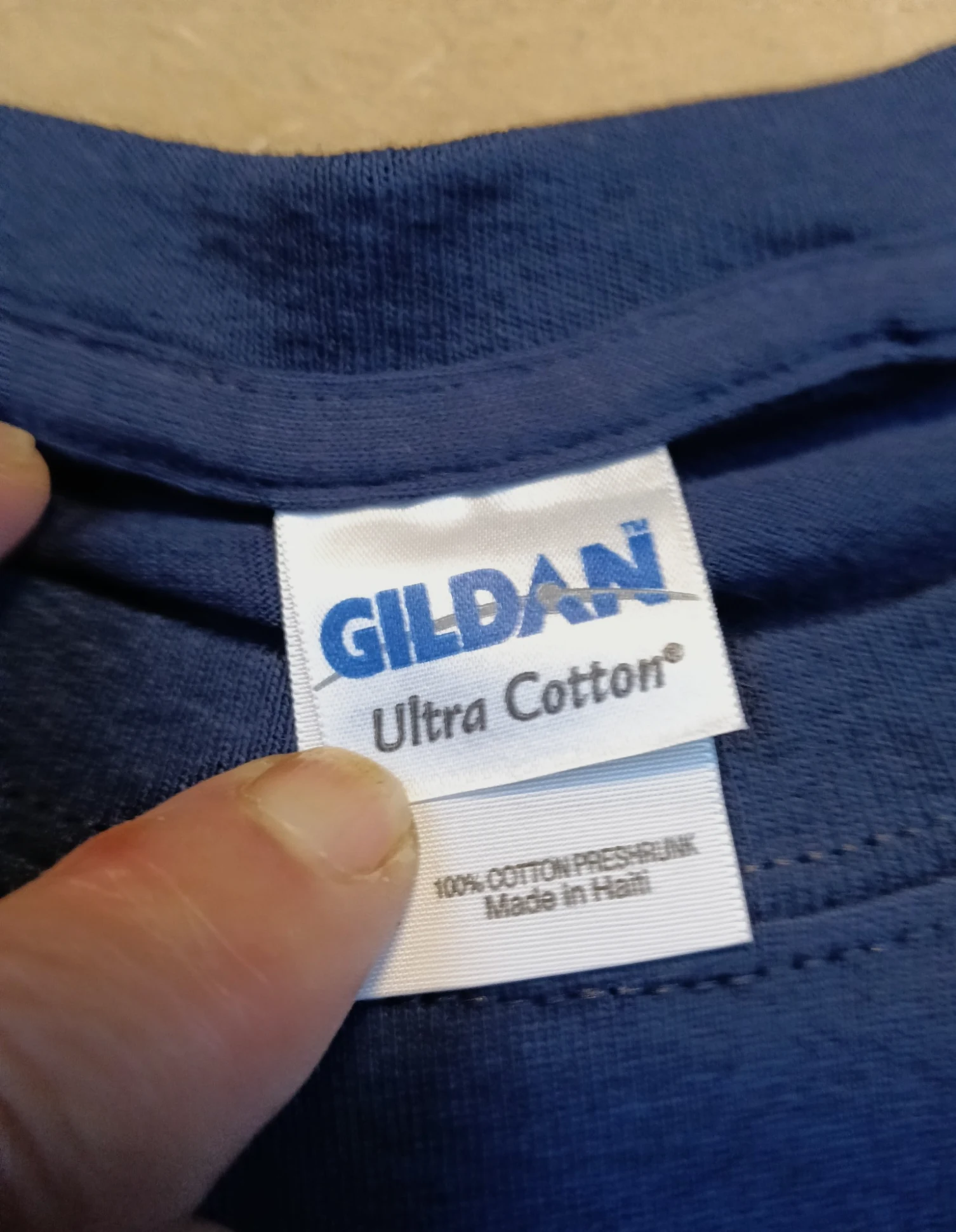T-shirt Gildan USMC 3rd Battalion bleu marine