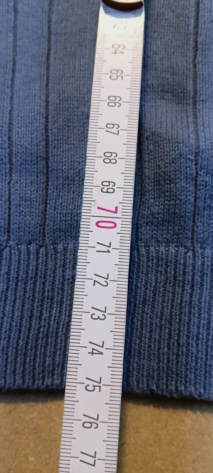 Pull en maille torsadée Izod bleu – Izod – taille XXL 6