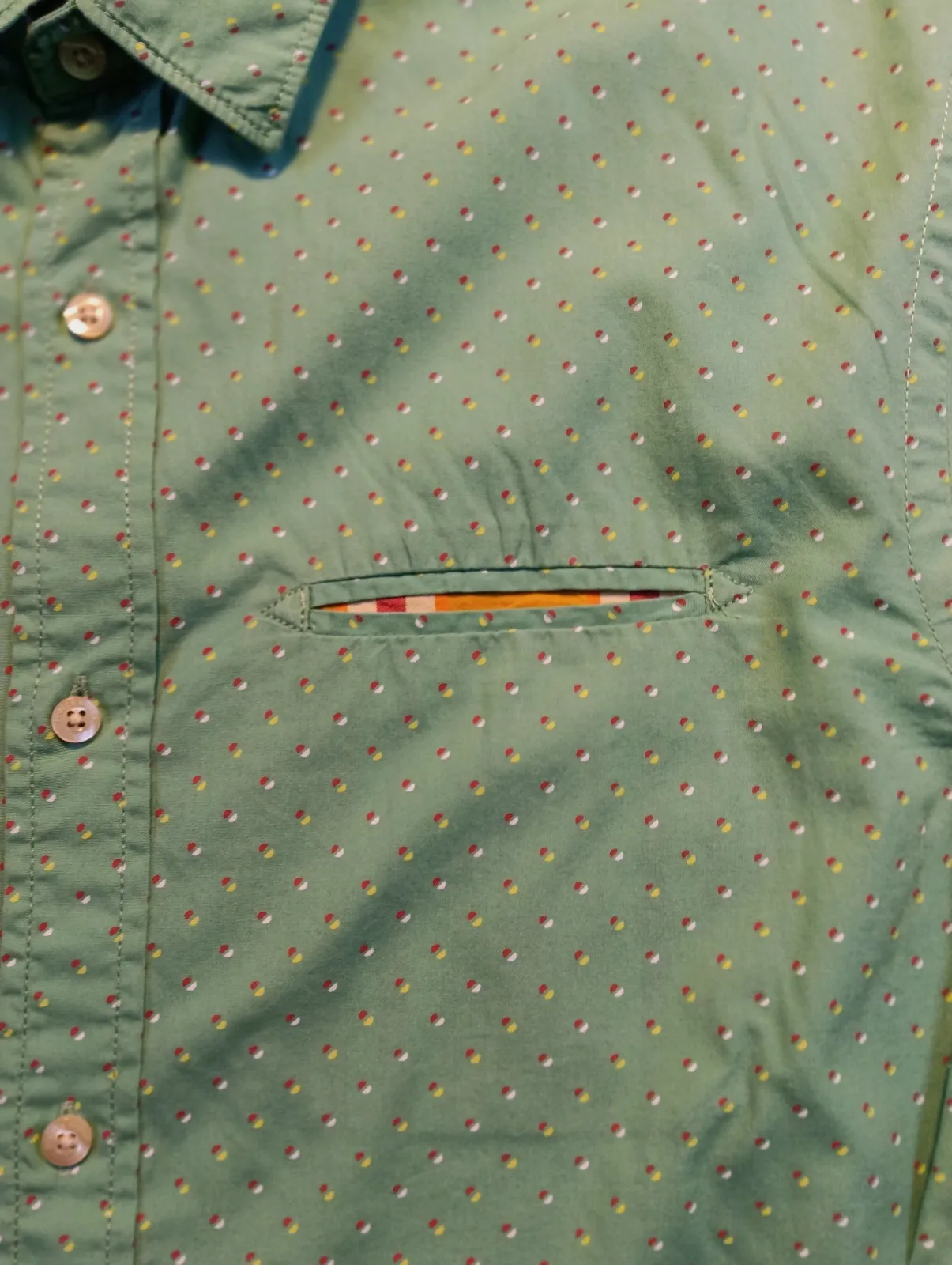 Chemise à manches longues vert menthe – Scotch and soda – taille L 4