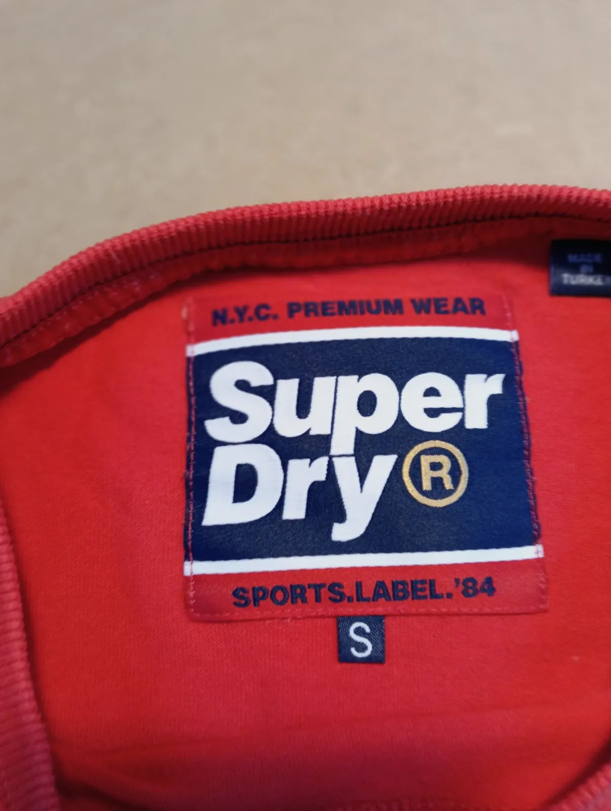 T-shirt rouge Superdry Athletics homme – Superdry – taille S 6