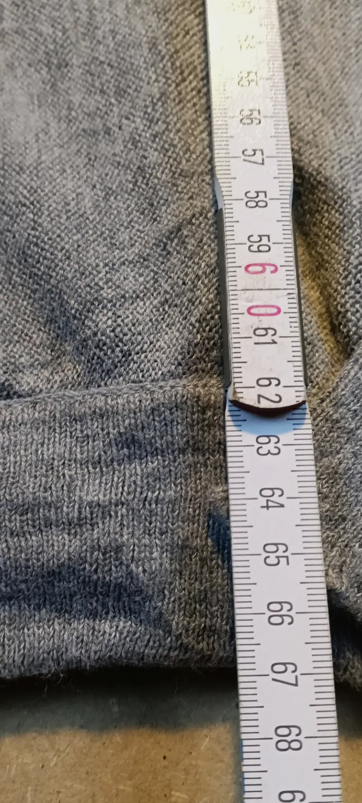 Gilet cardigan gris en maille Izod – Izod – taille XL 7