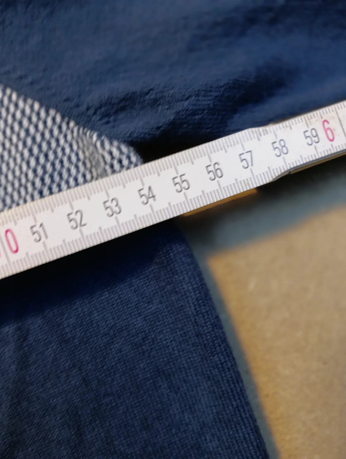 Pull à col demi-zip Adidas bleu et blanc – Adidas – taille L 9