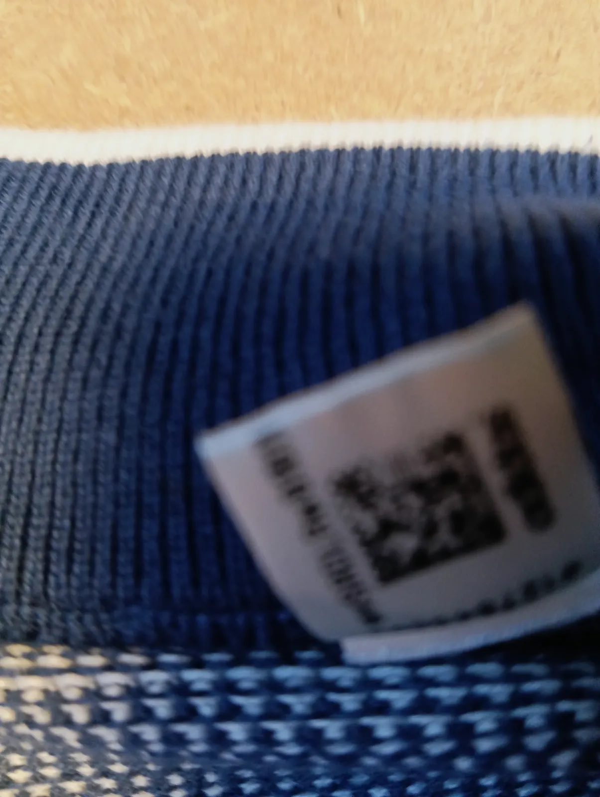 Pull à col demi-zip Adidas bleu et blanc – Adidas – taille L 6