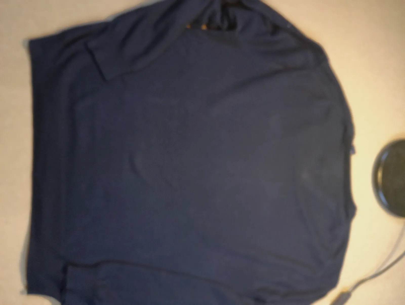Pull col V Chaps bleu marine – Chaps – taille S 7