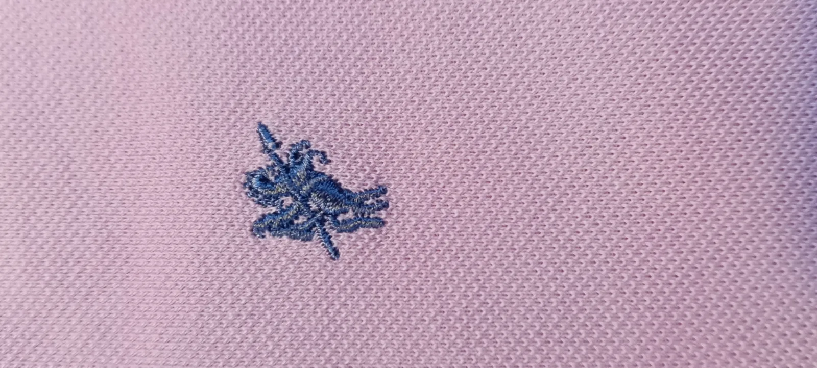 Polo Tommy Hilfiger rose lilas manches courtes – Tommy Hilfiger – taille L 5