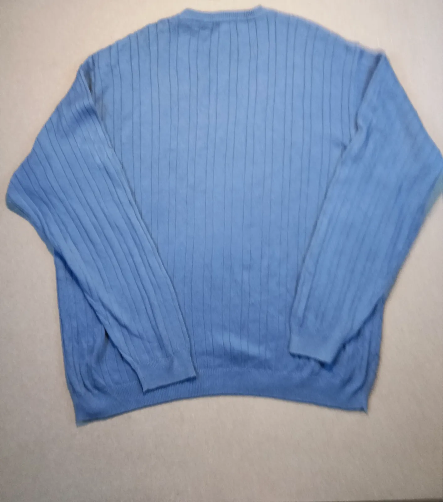 Pull en maille torsadée Izod bleu – Izod – taille XXL 2