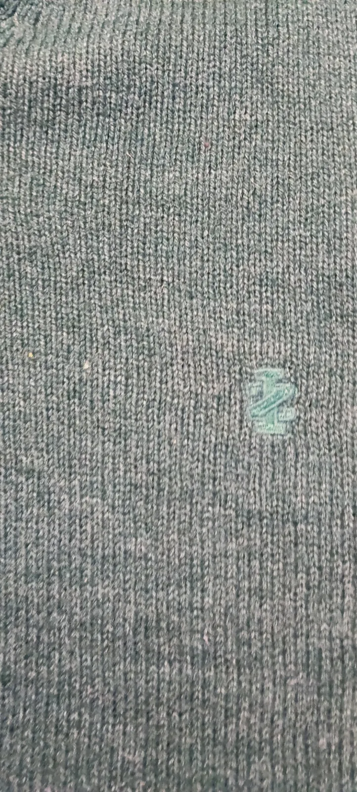 Pull col V IZOD vert chiné – IZOD – taille L 3
