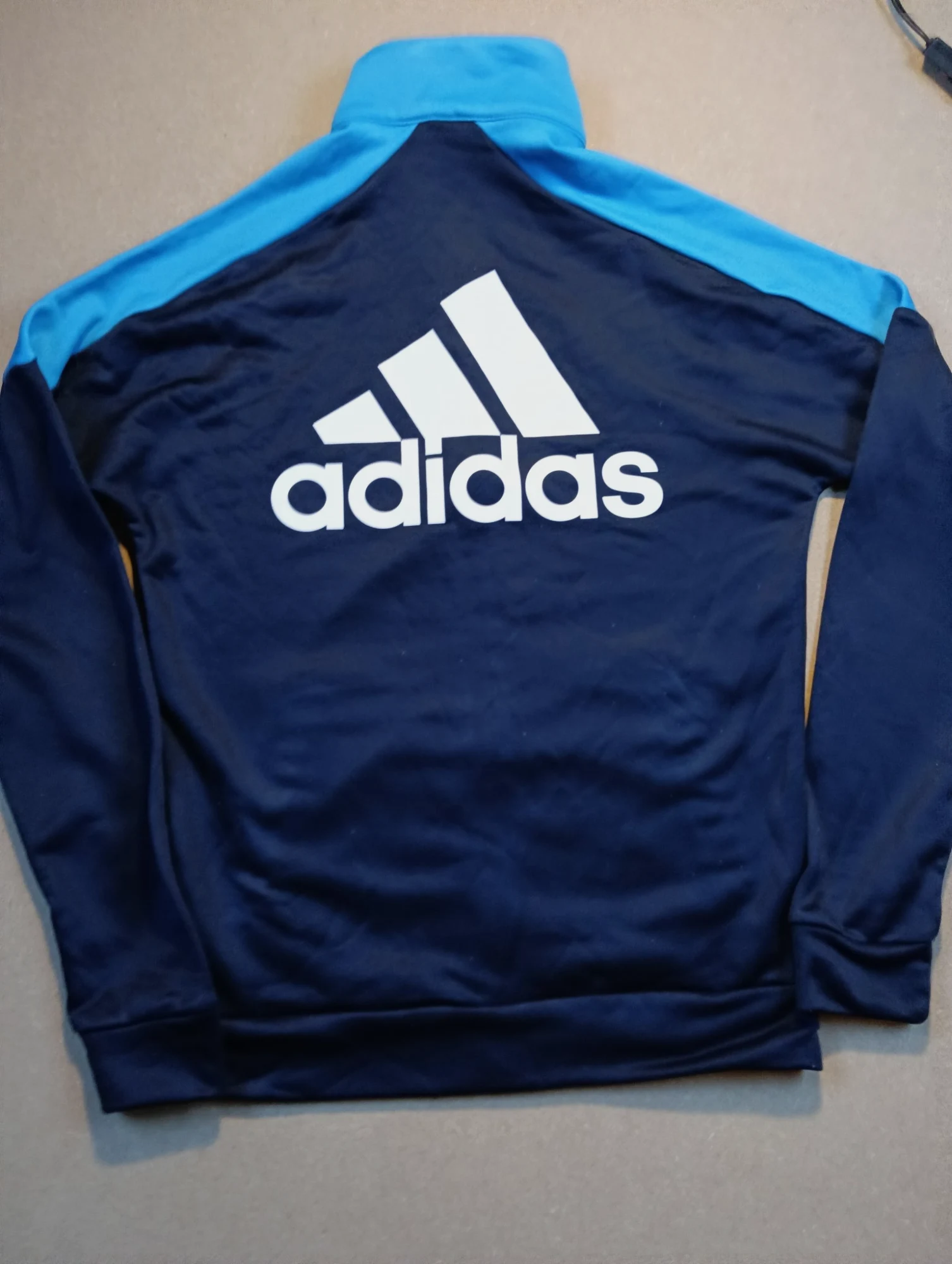 Veste de survêtement Adidas bleu marine – Adidas – taille S 2