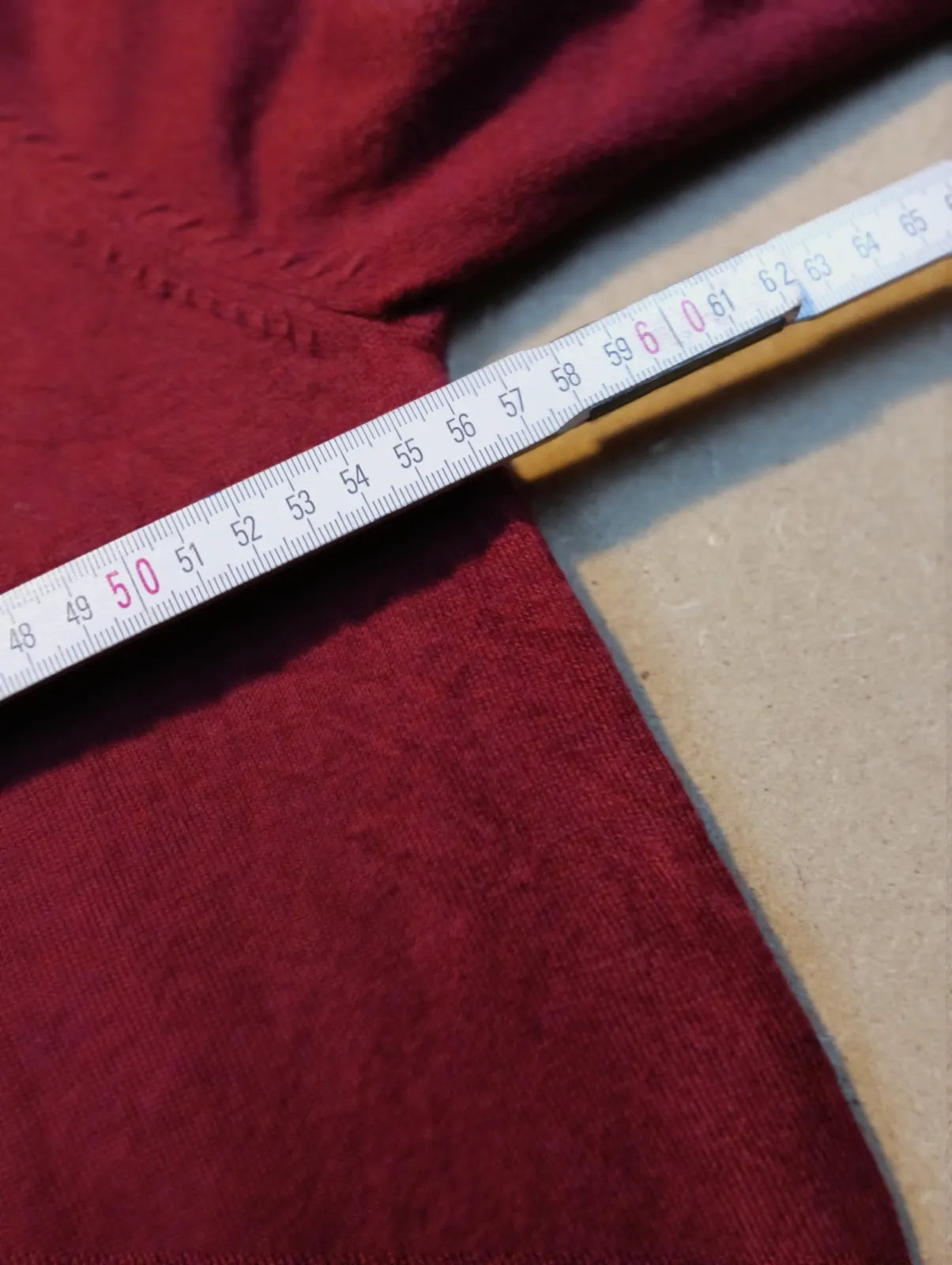 Pull col V Izod bordeaux – Izod – taille L 6