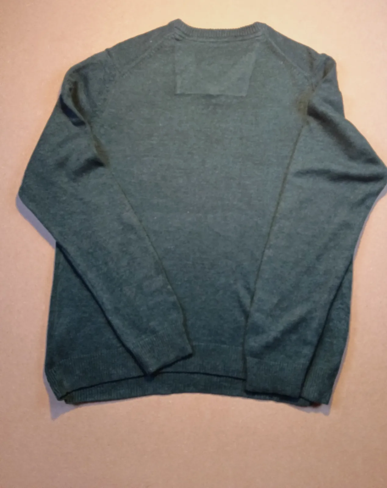 Pull col V IZOD vert chiné – IZOD – taille L 2
