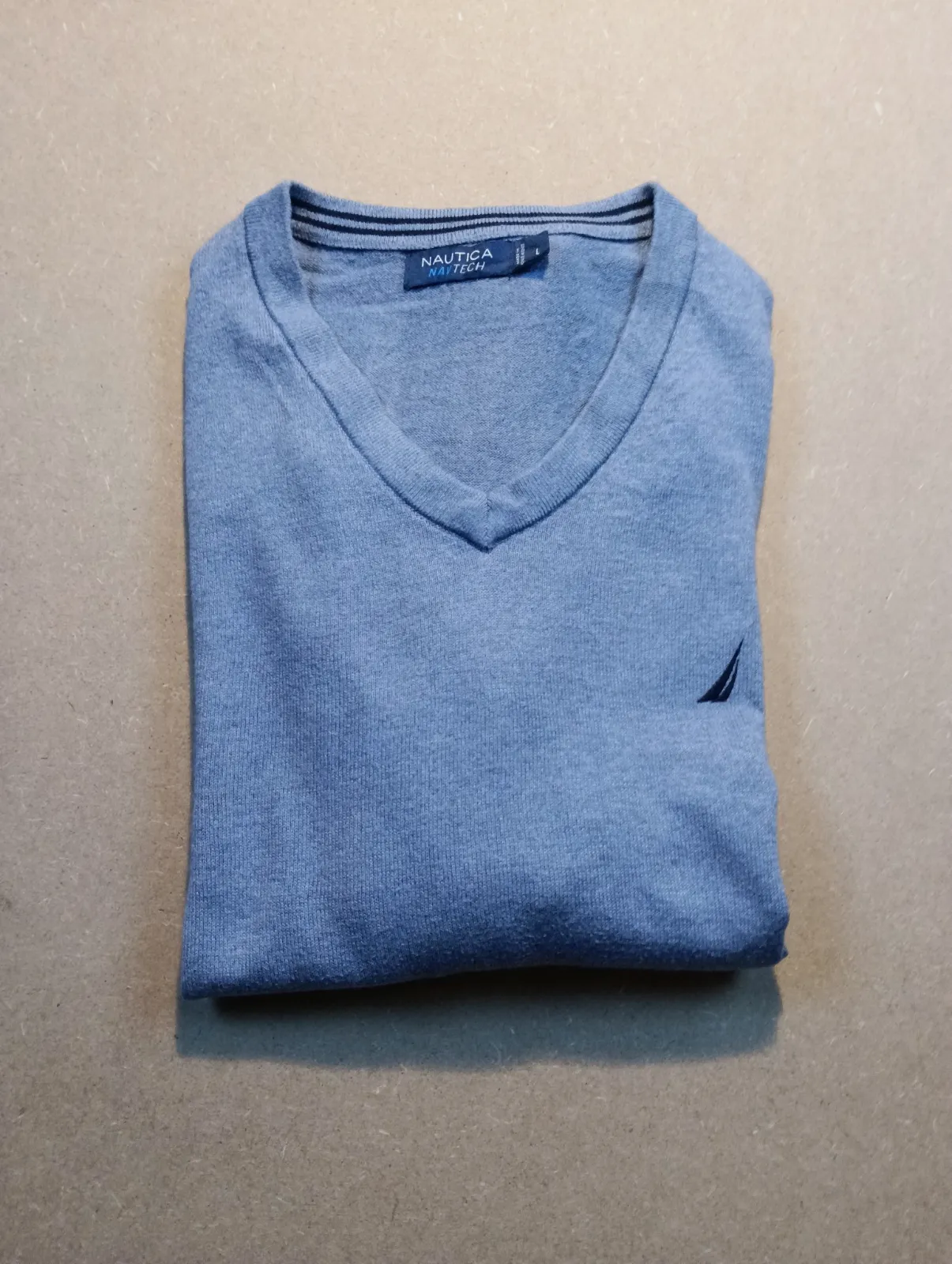 Pull col V Nautica bleu clair taille L – Nautica – taille L 3