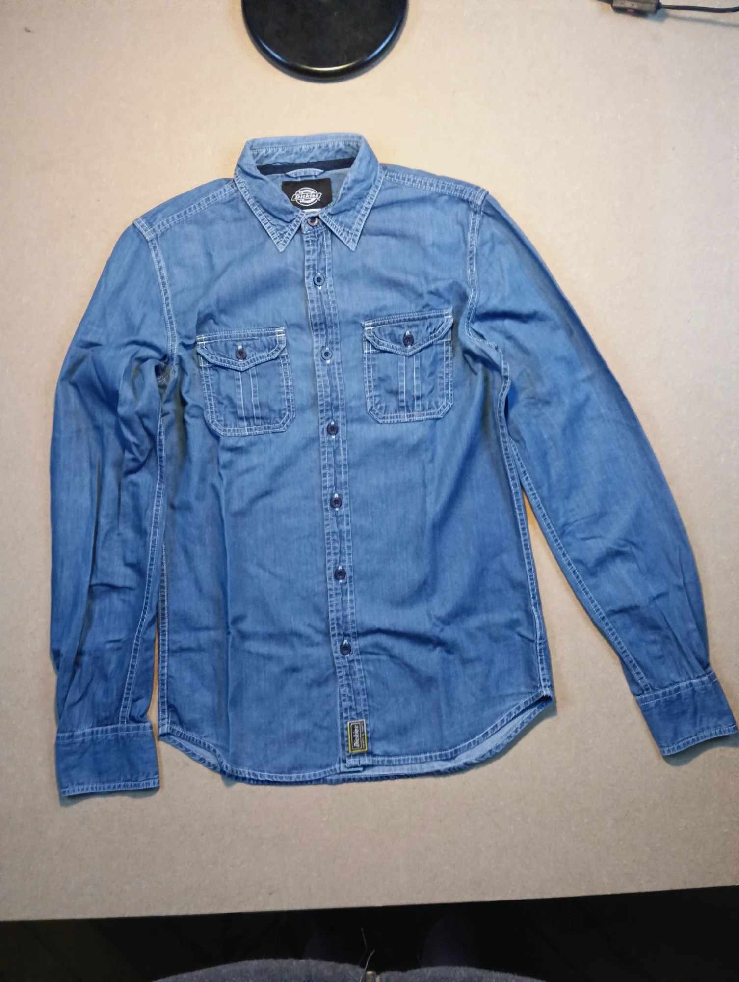 Chemise Dickies en jean à manches longues
