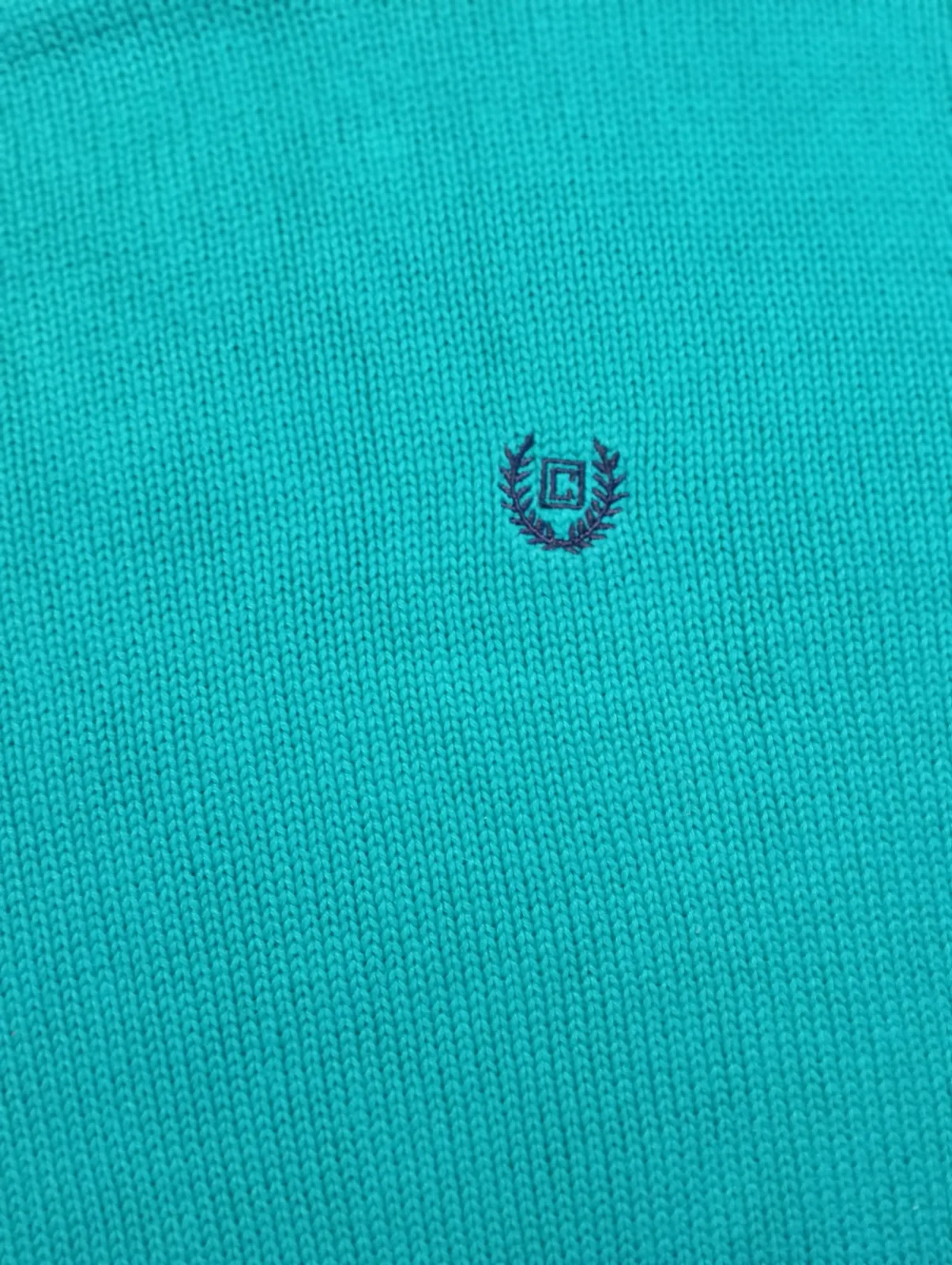 Pull Chaps col ras du cou turquoise – Chaps – taille XL 3