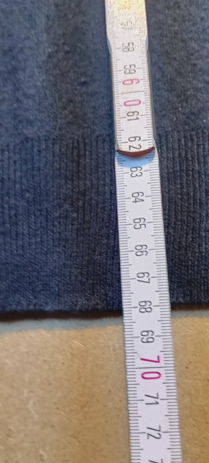 Pull Dockers sans manches torsadé bleu marine – Dockers – taille L 4