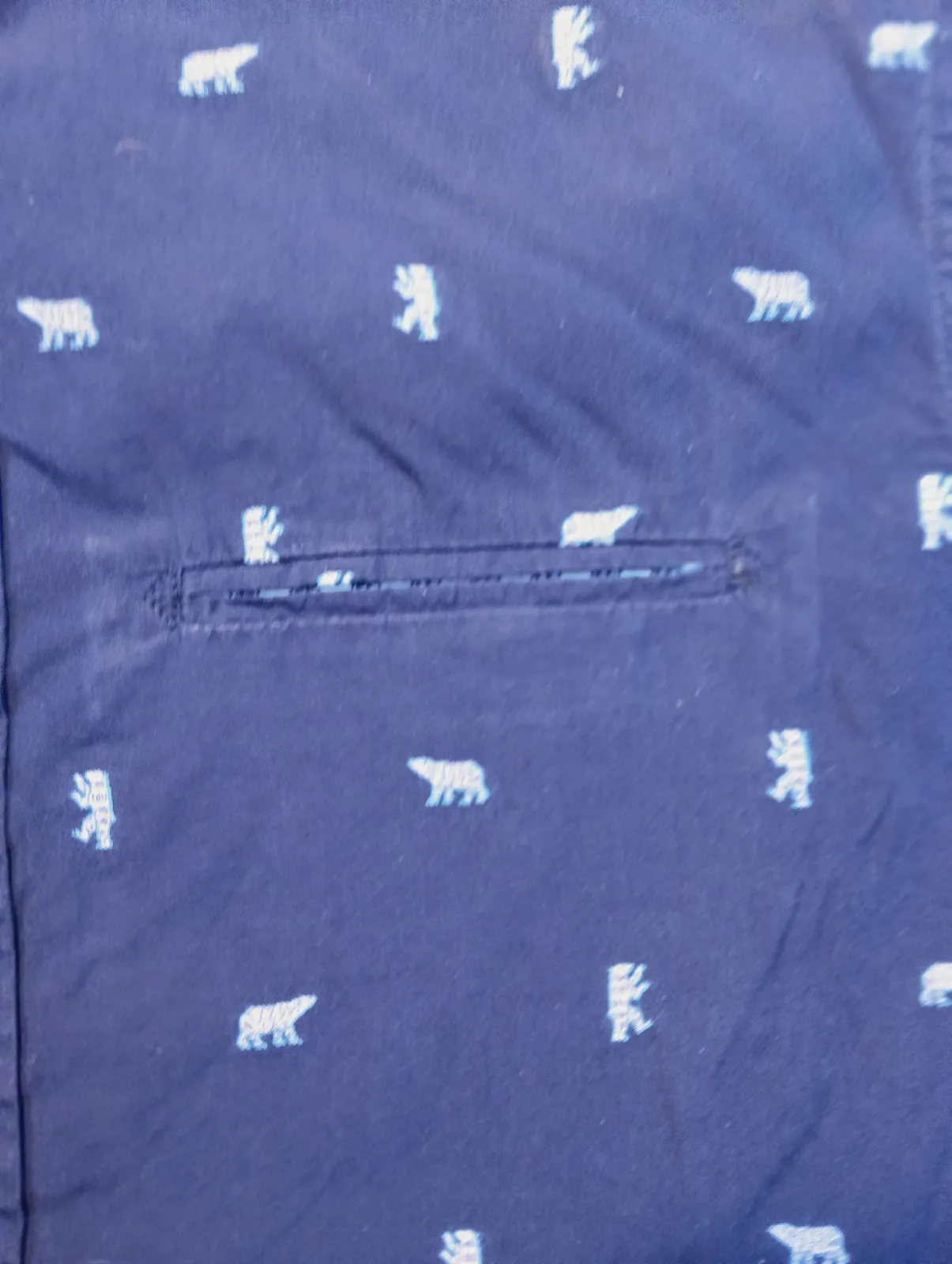 Chemise Scotch and soda à manches longues imprimé ours – Scotch and soda – taille S 5