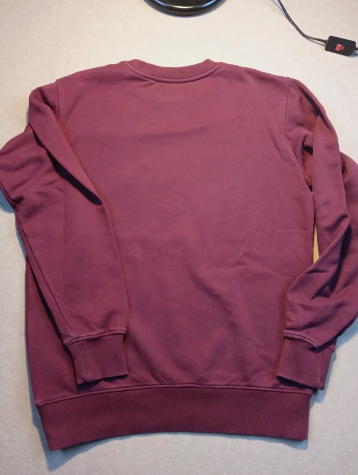 Sweat-shirt Calvin Klein Jeans bordeaux – Calvin Klein Jeans – taille S 3