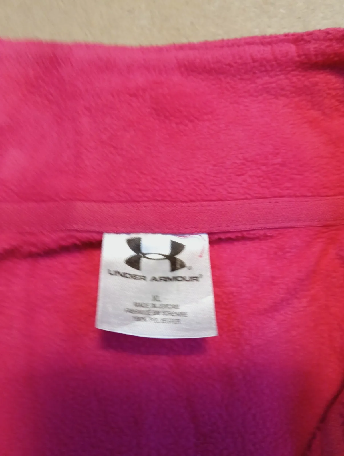 Sweat polaire Under Armour rose fuchsia – Under Armour – taille S 7