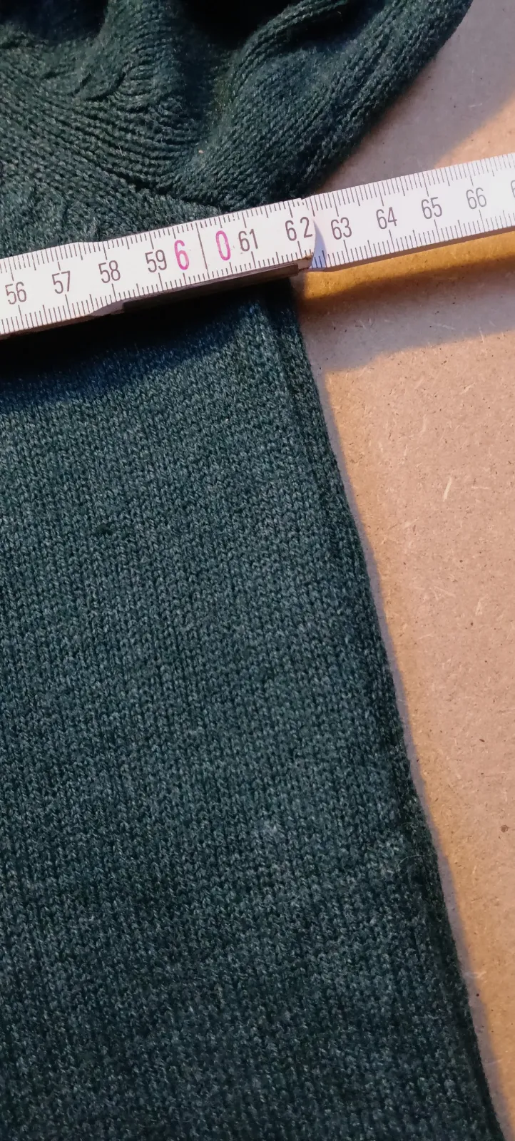 Pull col V IZOD vert chiné – IZOD – taille L 7