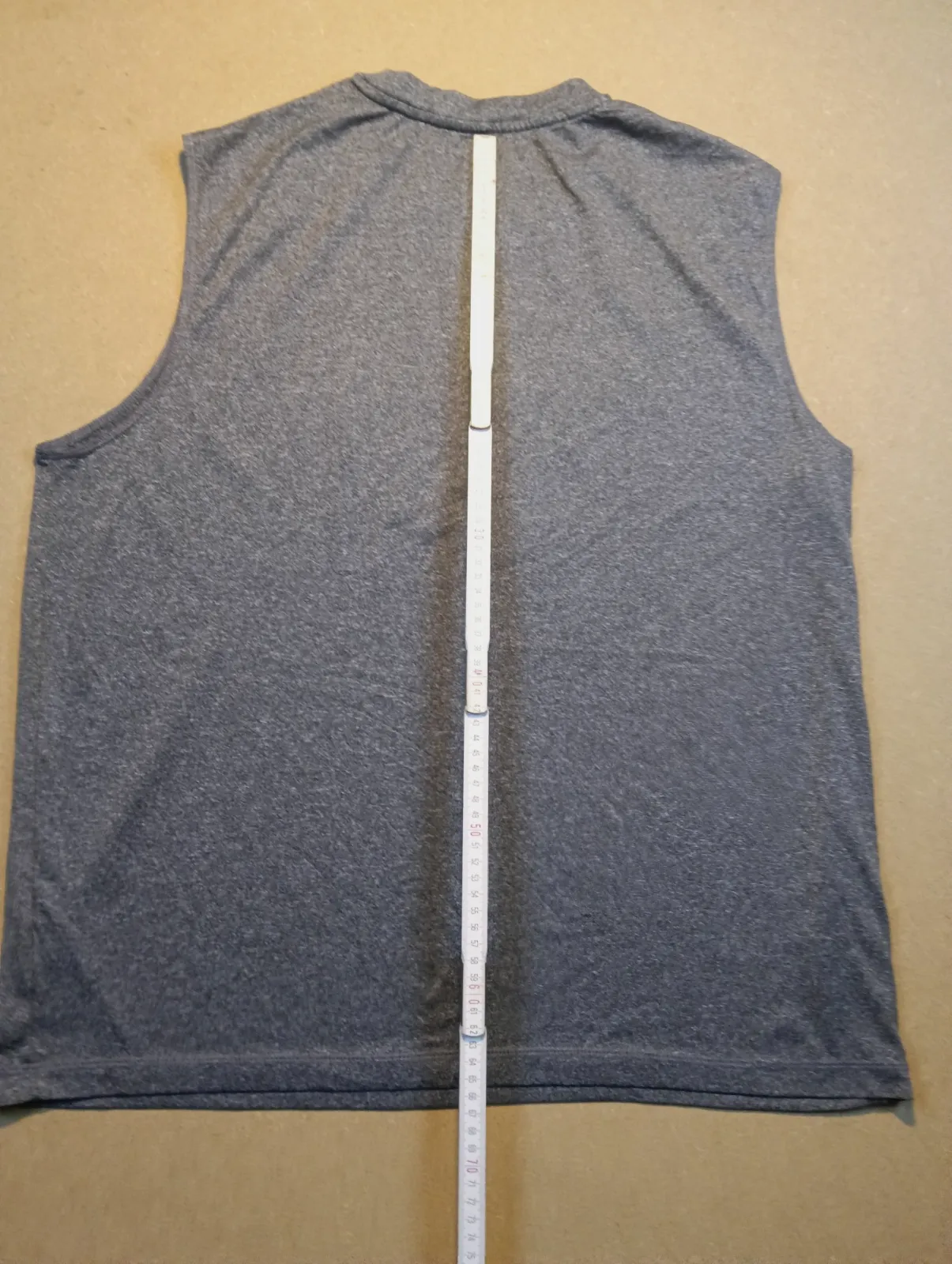 Débardeur Reebok gris chiné à logo – Reebok – taille S 5