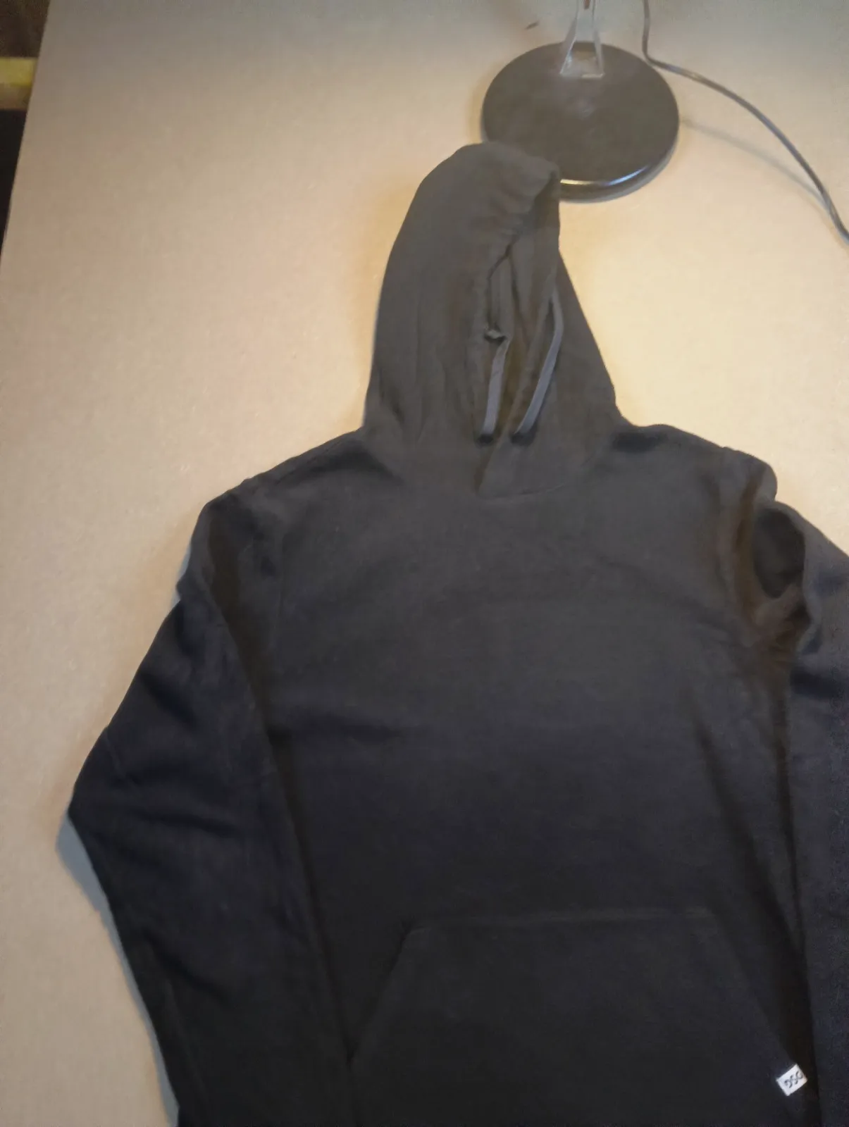 Sweat à capuche en fleece noir DSG taille S – DSG – taille S 2