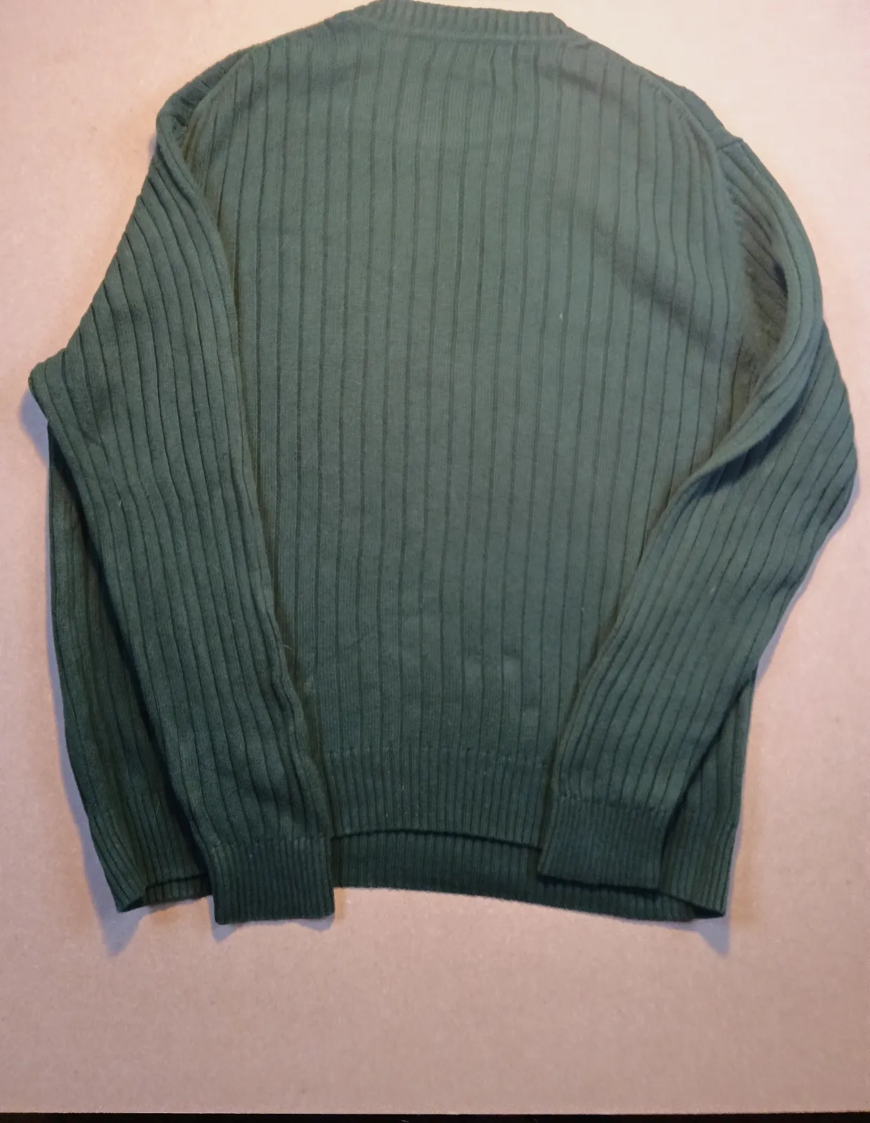 Pull en maille côtelée vert Nautica – Nautica – taille L 2