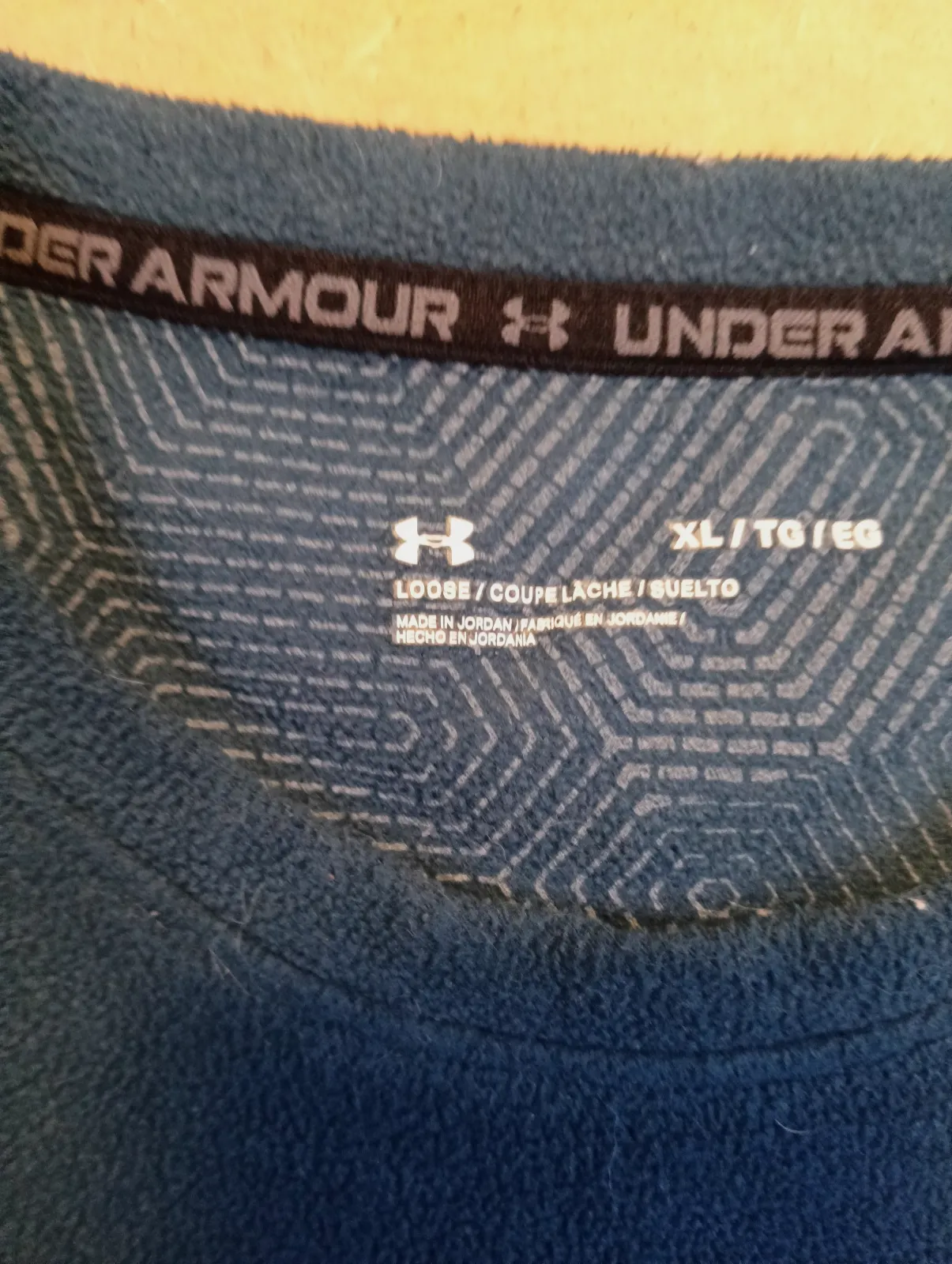 Sweat-shirt polaire Under Armour bleu marine – Under Armour – taille XL 3