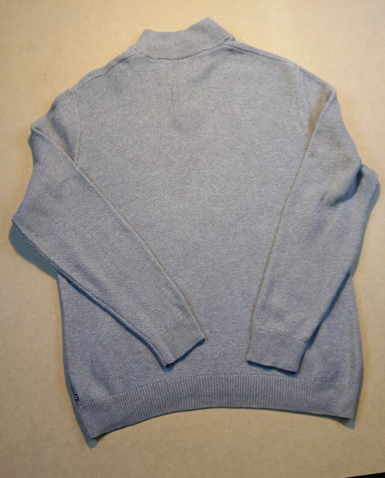 Pull à col montant Chaps gris en maille – Chaps – taille L 2