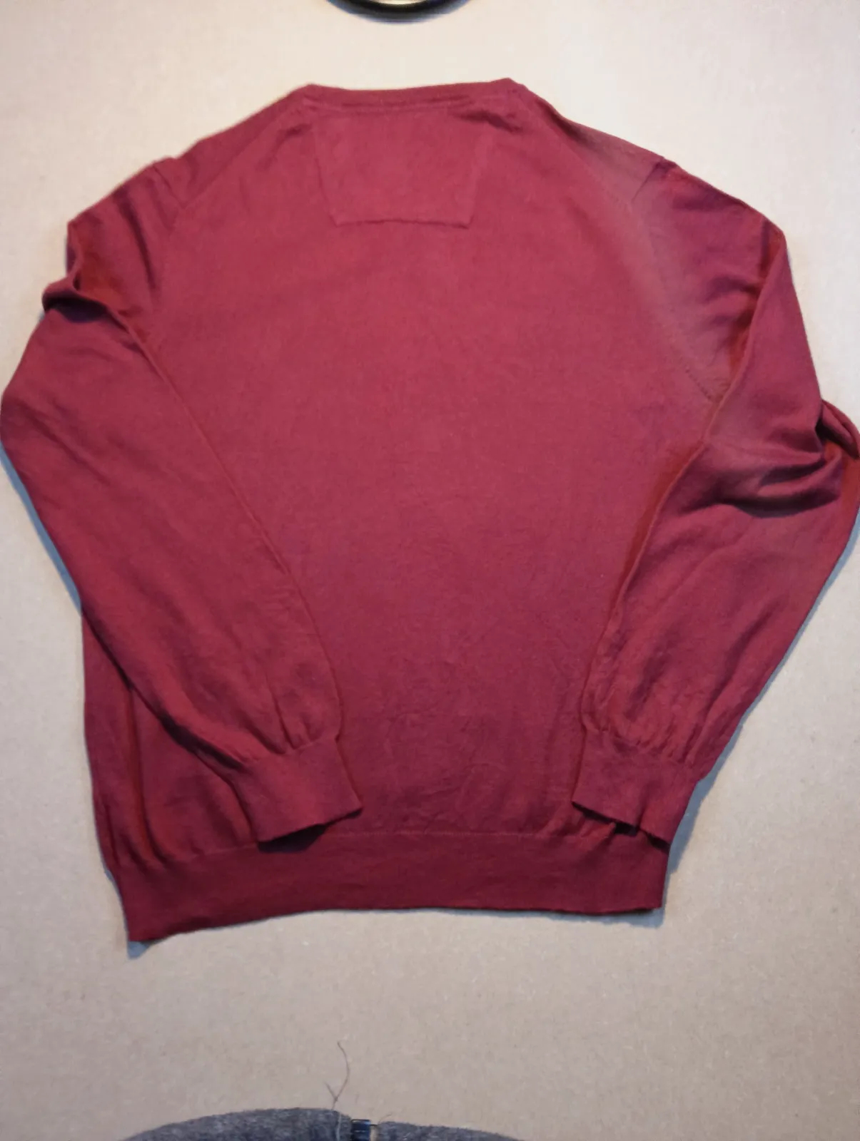 Pull col V Izod bordeaux – Izod – taille L 2
