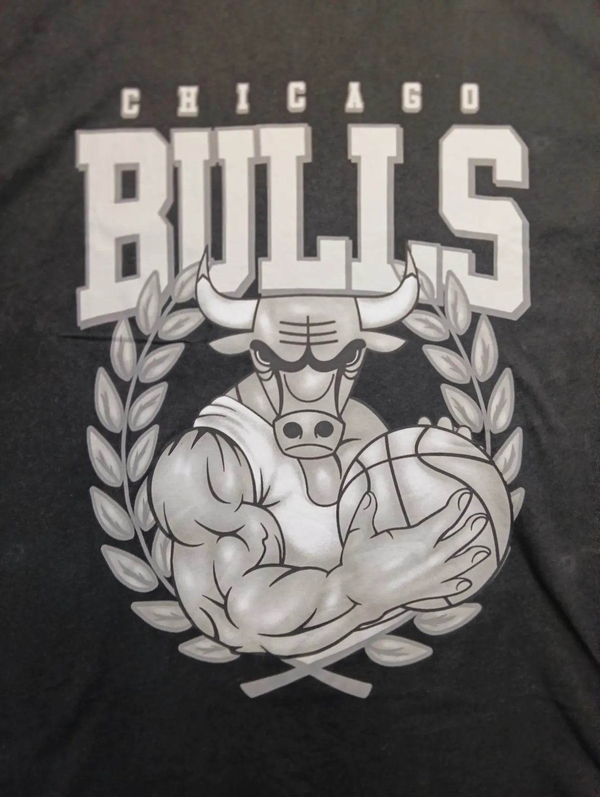 T-shirt NBA Chicago Bulls Noir – NBA – taille S 3