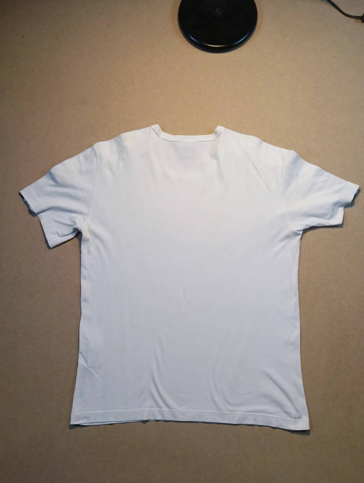 T-shirt Champion Blanc Bandes Logo – Champion – taille M 2