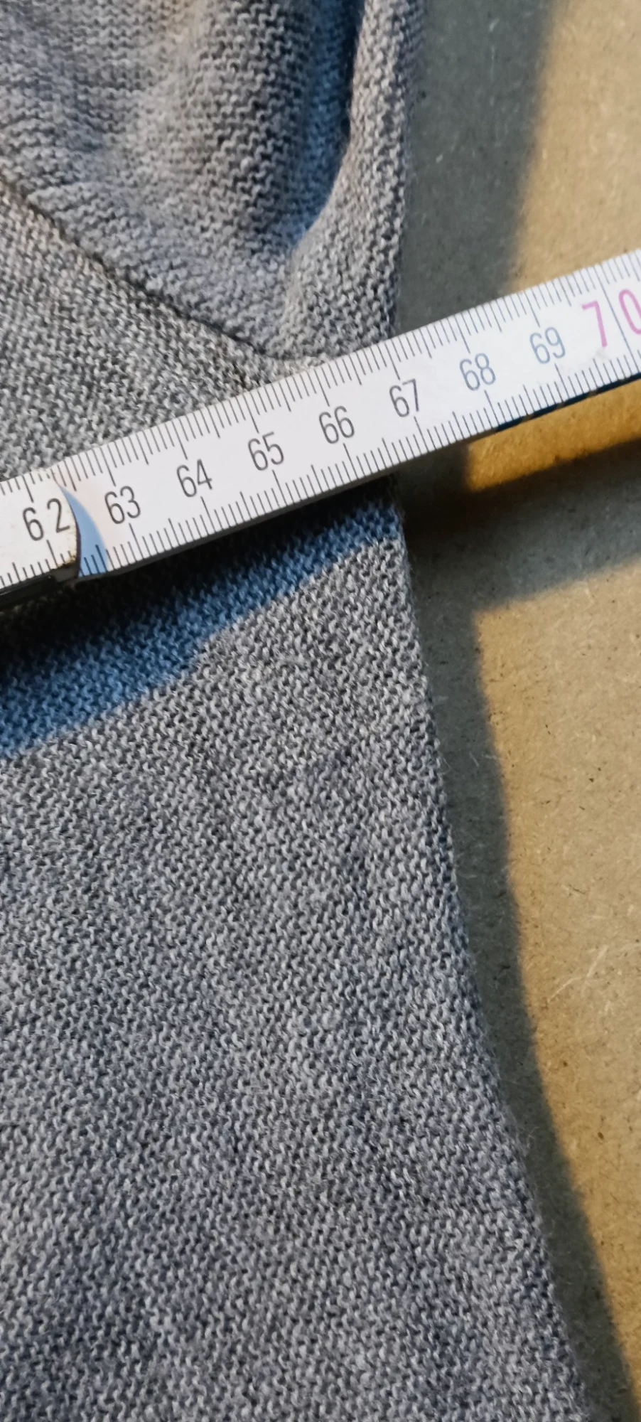 Gilet cardigan gris en maille Izod – Izod – taille XL 3