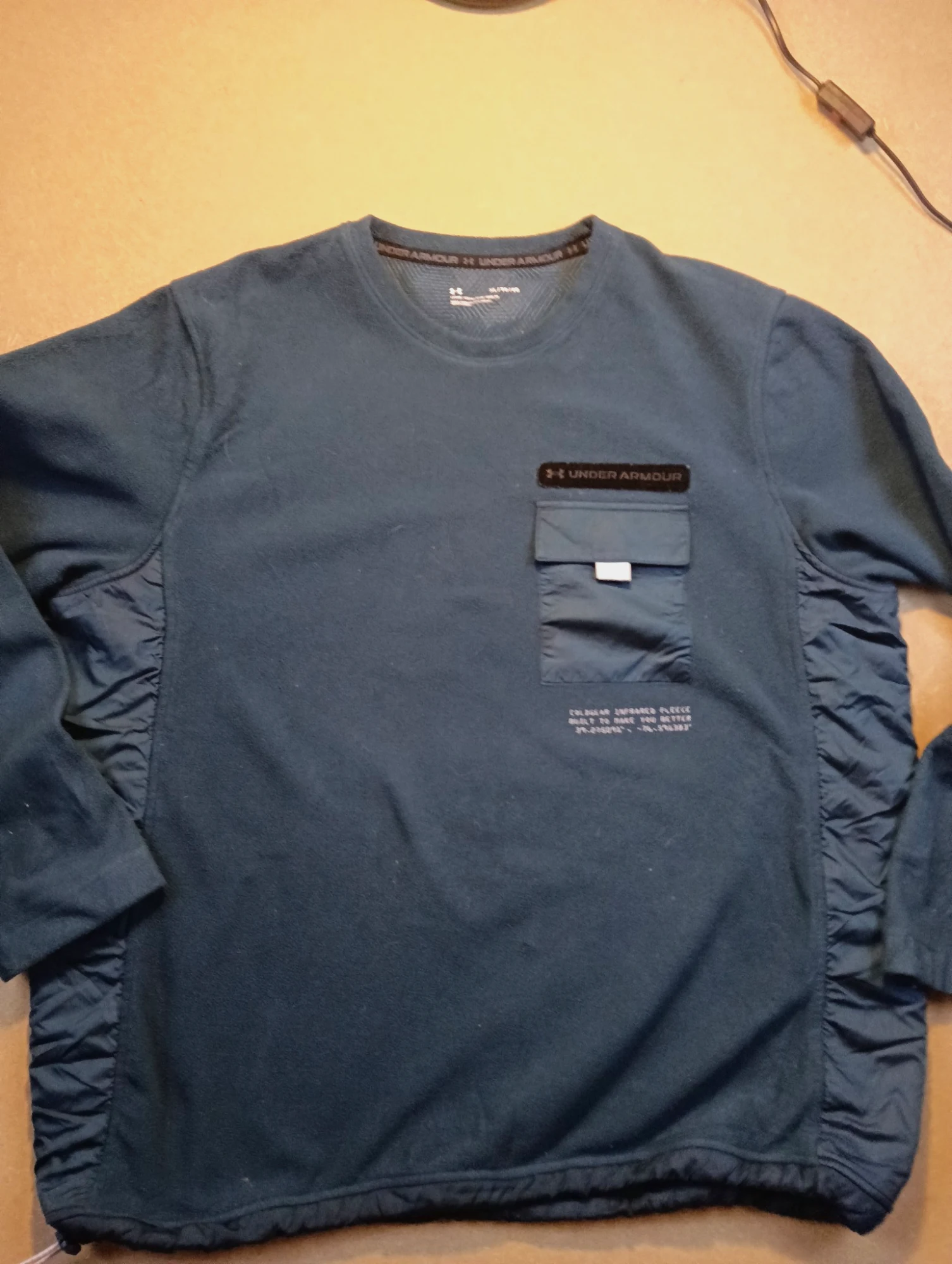 Sweat-shirt polaire Under Armour bleu marine