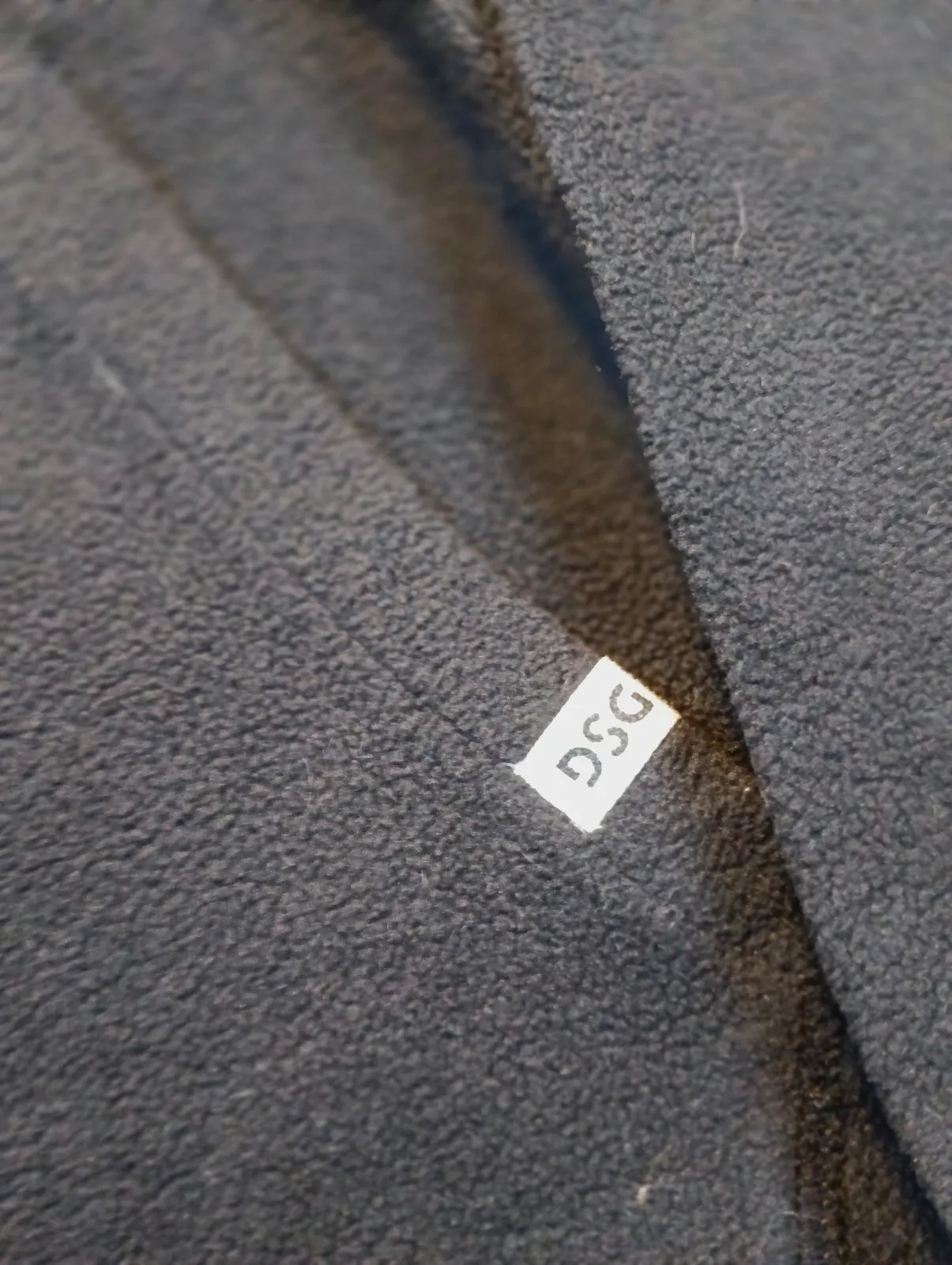 Sweat à capuche en fleece noir DSG taille S – DSG – taille S 3