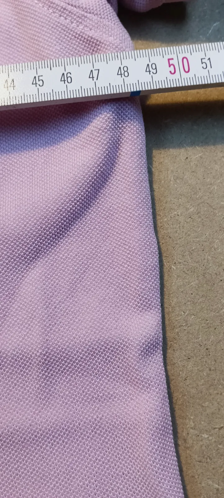 Polo Tommy Hilfiger rose lilas manches courtes – Tommy Hilfiger – taille L 8