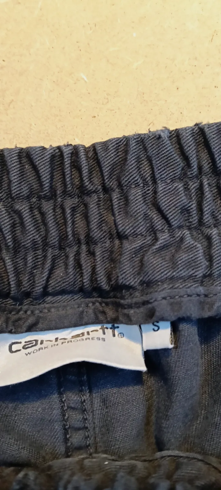 Pantalon noir Carhartt avec taille élastique – Carhartt – taille 40 4