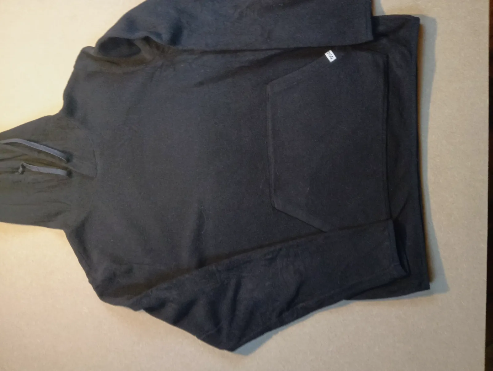 Sweat à capuche en fleece noir DSG taille S – DSG – taille S 4