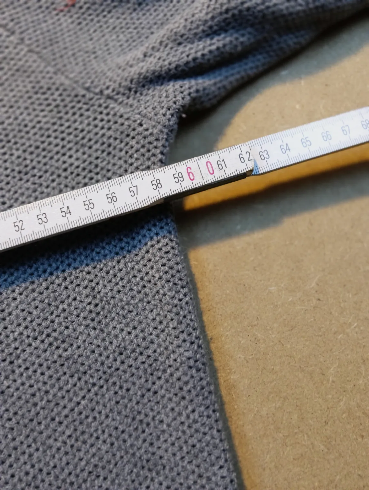 Pull à col montant Chaps gris en maille – Chaps – taille L 6