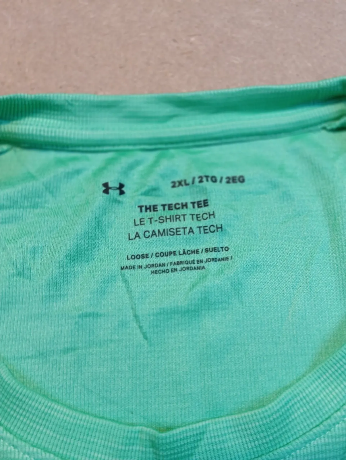T-shirt de sport Under Armour turquoise – Under Armour – taille S 6