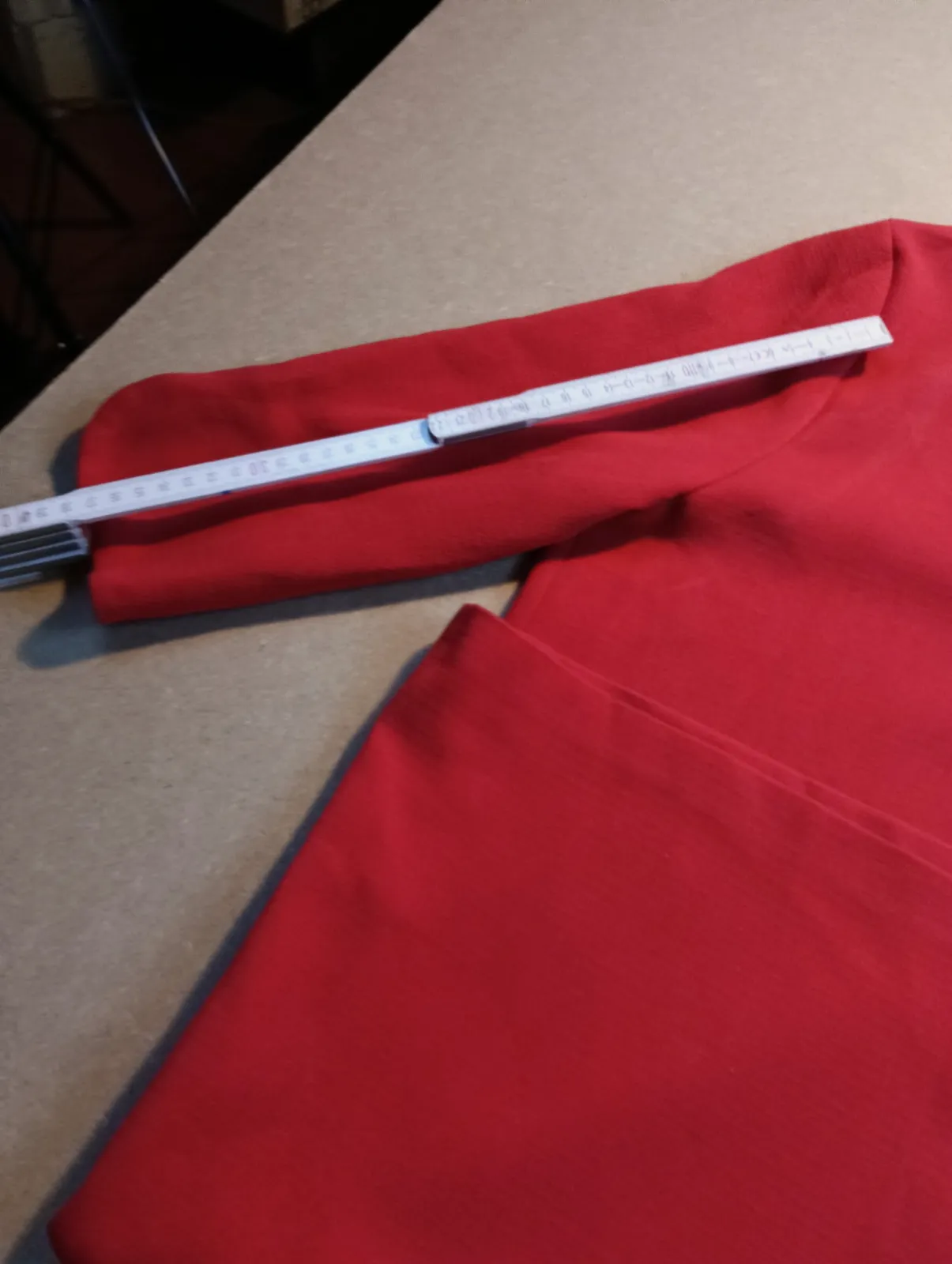 Robe courte rouge à manches trois quarts – Ba sh – taille S 6