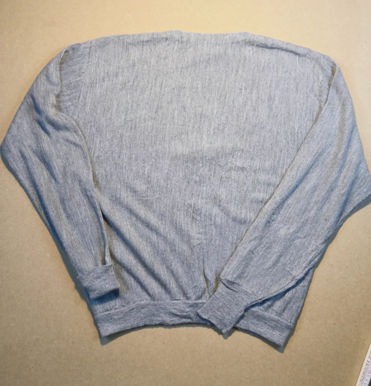 Gilet cardigan gris en maille Izod – Izod – taille XL 2
