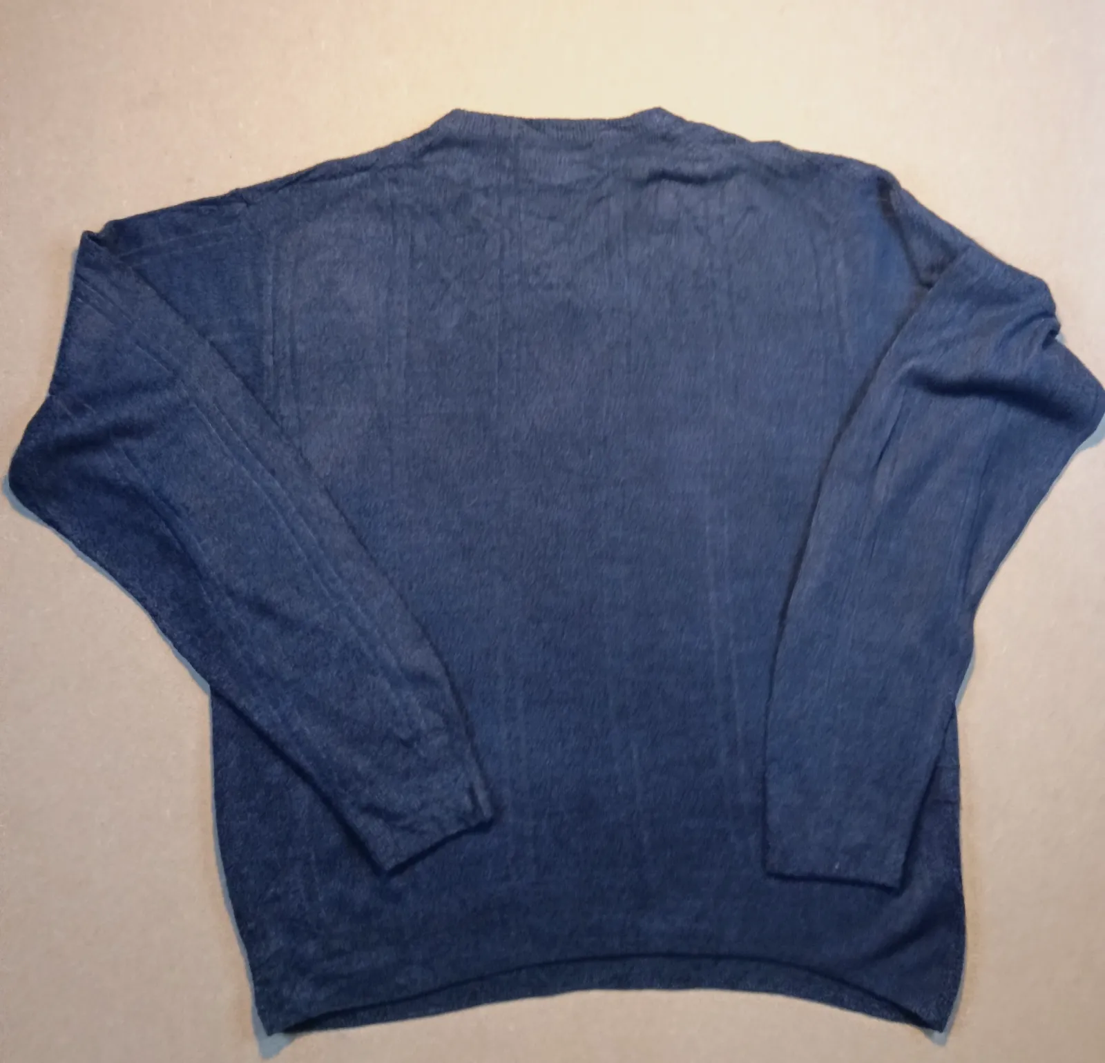 Pull Dockers col V bleu marine en maille Dockers – Dockers – taille L 2