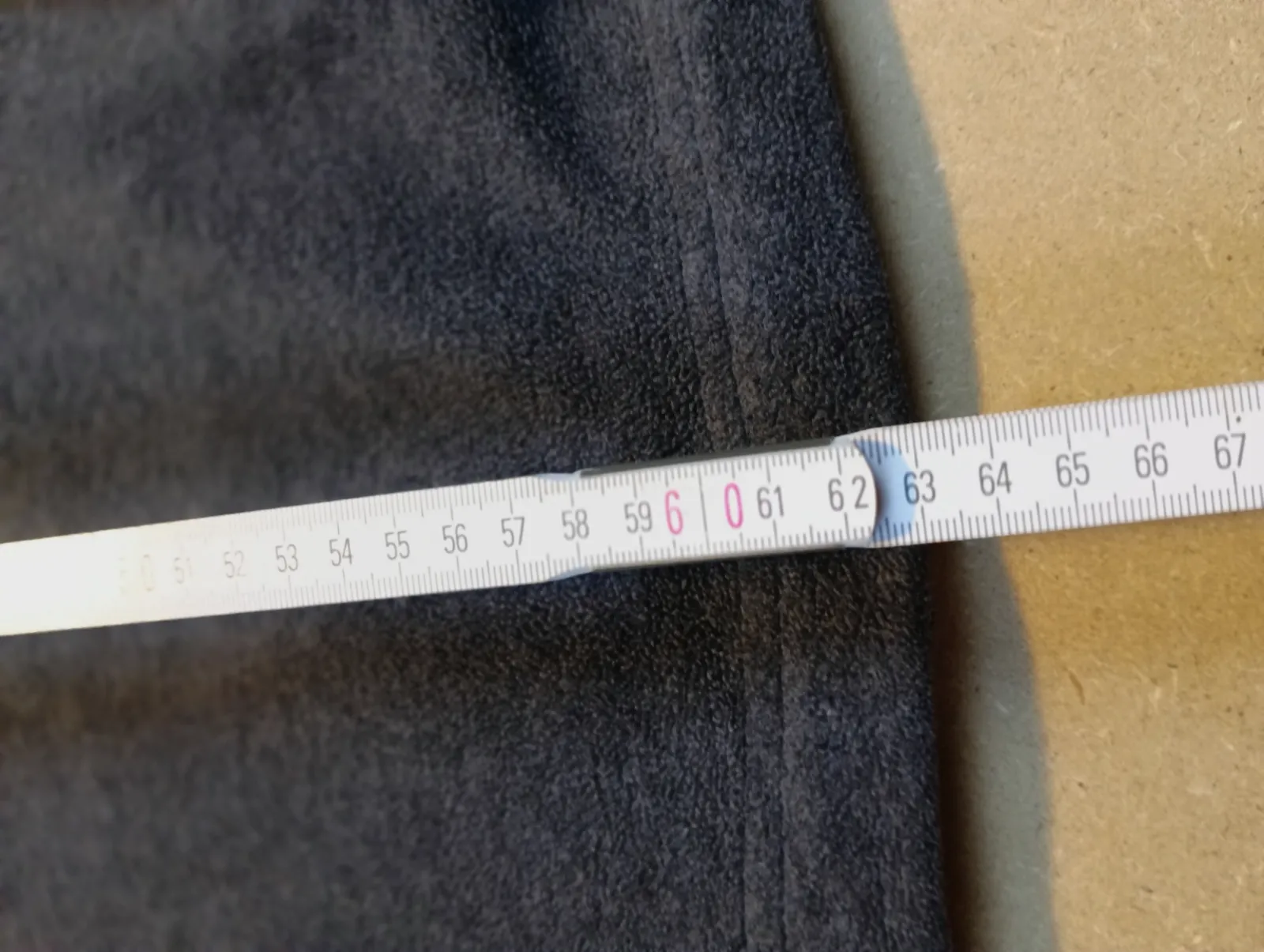 Veste polaire zippée gris foncé – Coloumbia – taille S 5