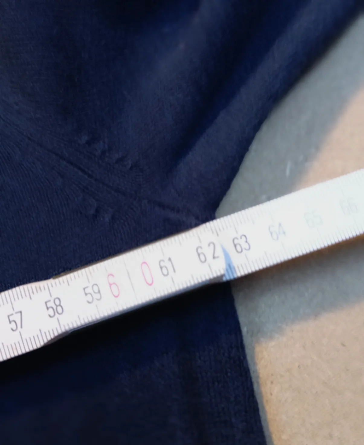 Pull col V Chaps bleu marine – Chaps – taille S 6