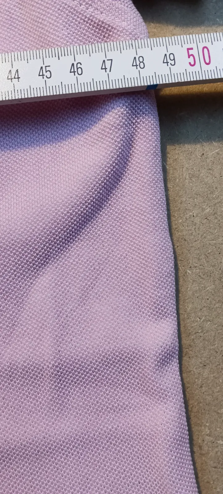 Polo Tommy Hilfiger rose lilas manches courtes – Tommy Hilfiger – taille L 7
