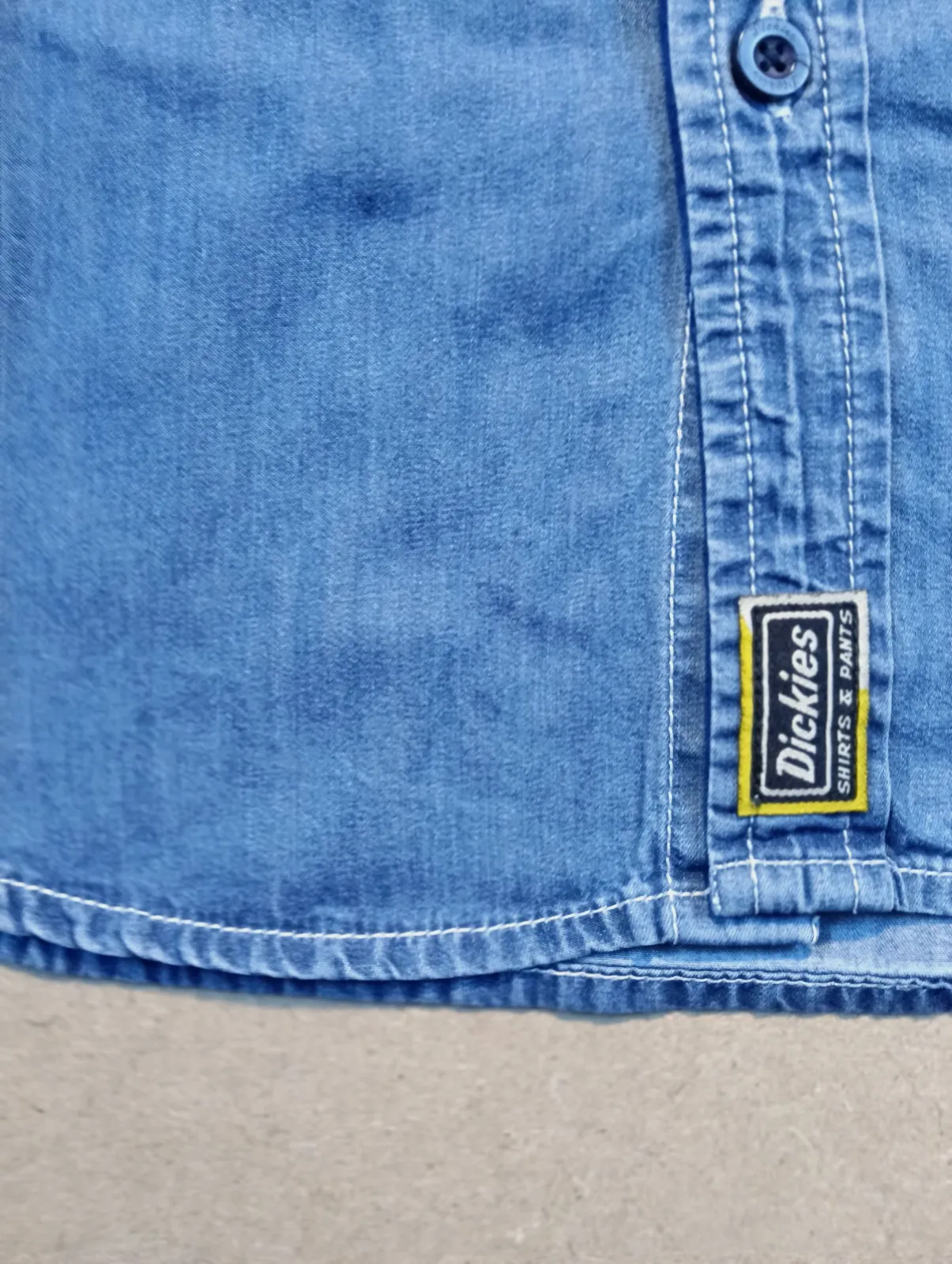 Chemise Dickies en jean à manches longues – Dickies – taille S 3