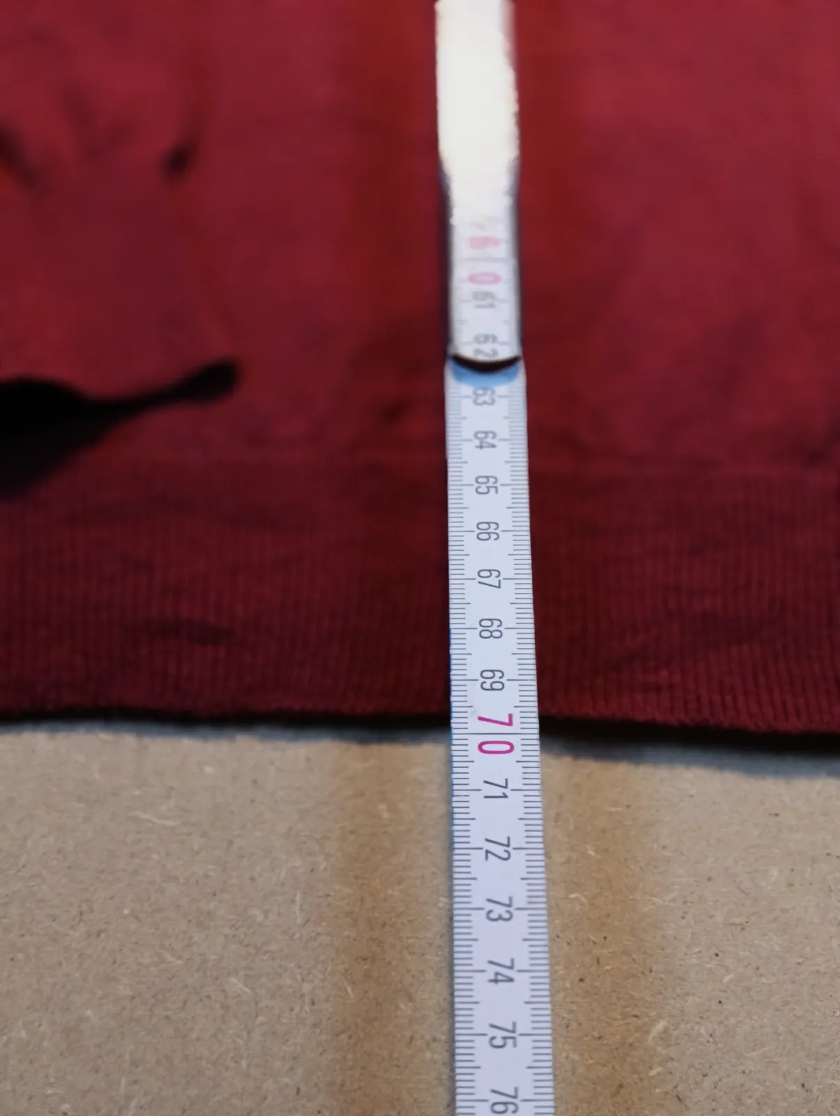 Pull col V Izod bordeaux – Izod – taille L 5
