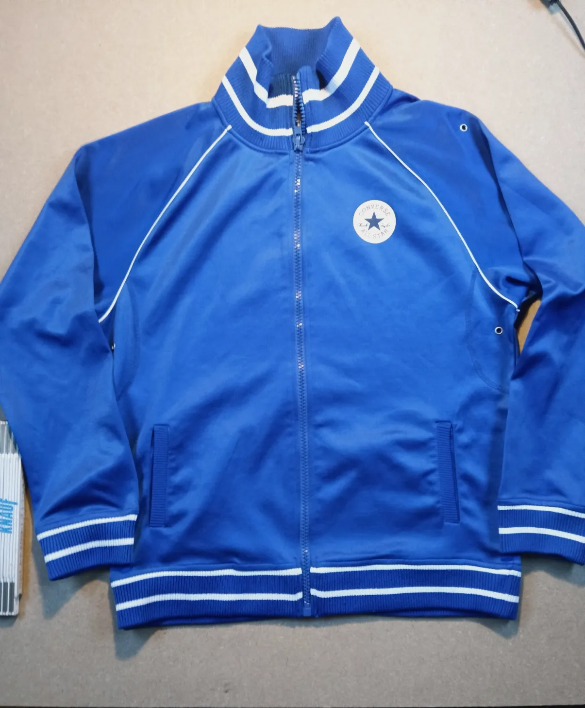 Veste de survêtement Converse bleue