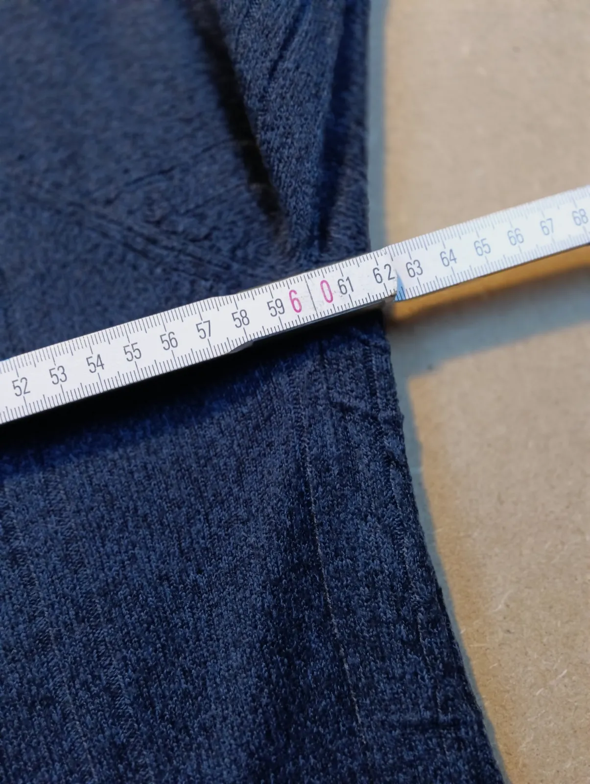 Pull Dockers col V bleu marine en maille Dockers – Dockers – taille L 4