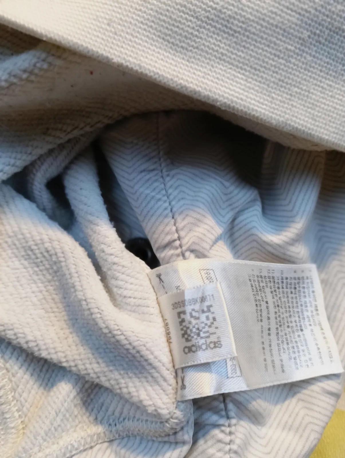 Sweat à capuche zippé à pois multicolores – Adidas – taille S 5